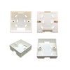 Beok surface-mounted box for underfloor heating thermostat, surface-mounted housing for