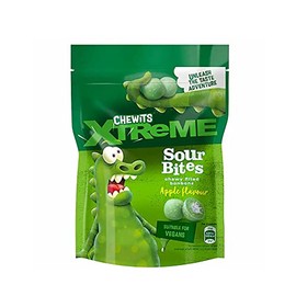 CHEWITS Xtreme Apple & Lemon Sour Bites 115g (3)