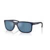 ARNETTE Men's An4359 Headlight Sunglasses, Dark Blue Matte/Shiny/Dark Grey Mirrored