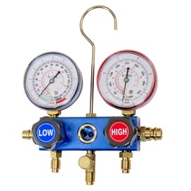 OEMTOOLS 24527 R134a Extruded Aluminum A/C Manifold Gauge and Hose Set