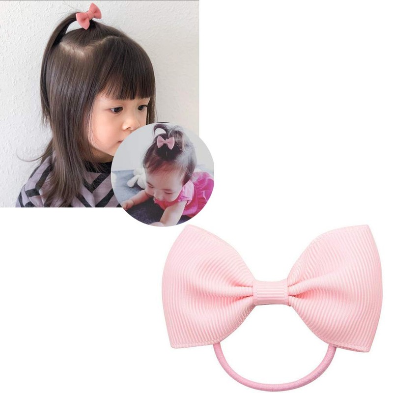 20 Pcs Hair Bow Tiny Hair Bows with Elastic Loop