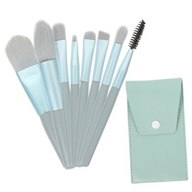 Housoutil 1set Makeup Brush for Women Portable Blusher Concealer Tools Handles for Travel Everyday Use for Makeup and Beginners