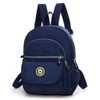Fueerton Nylon Lightweight Backpack Durable Small Daypack for Women (Navy