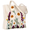 Miss Adola Aesthetic Embroidery Tote Bag for Women - Reusable