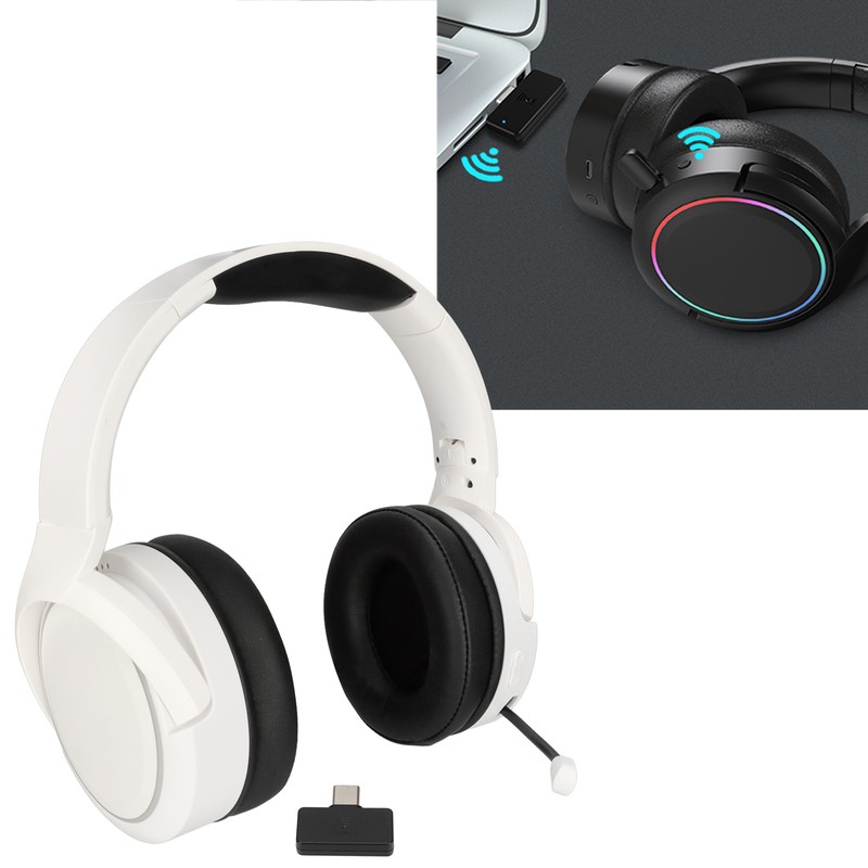 Wireless Headset 2.4G Bluetooth 5.1 Wireless Dual Mode Stereo Noise