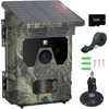 VanBangTec Solar Wildlife Camera, 50MP 4K Trail Camera with Night