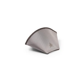 VSSL Nest #1 Stainless Steel Mesh Coffee Filter, Transportable and Compact, Perfect For Camping, Hiking, Adventure, Travel, Compatible With Any Cone Pour Over System, Pack of 1