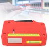 Red Optical Fiber Cleaning Box Compact Lightweight SC FC LC