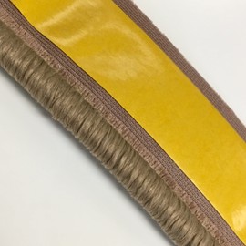 Instabind Carpet Binding - Carpet Edge Binding for Area Rugs, Rug Trim, & Finishing - Synthetic Serge Style, Ideal for DIY Carpet Edging, Durable Hold, Edge Protector & Repairs - Taupe, 54 Ft Roll