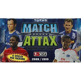 Match Attax - Season 2009/10 - 1 Pack (6 Cards)