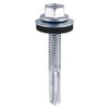 Timco - Self-Drilling Screws - Hex - for Heavy Section Steel - Zinc - with EPDM Washer (Size 5.5 x 38-100 Pieces)