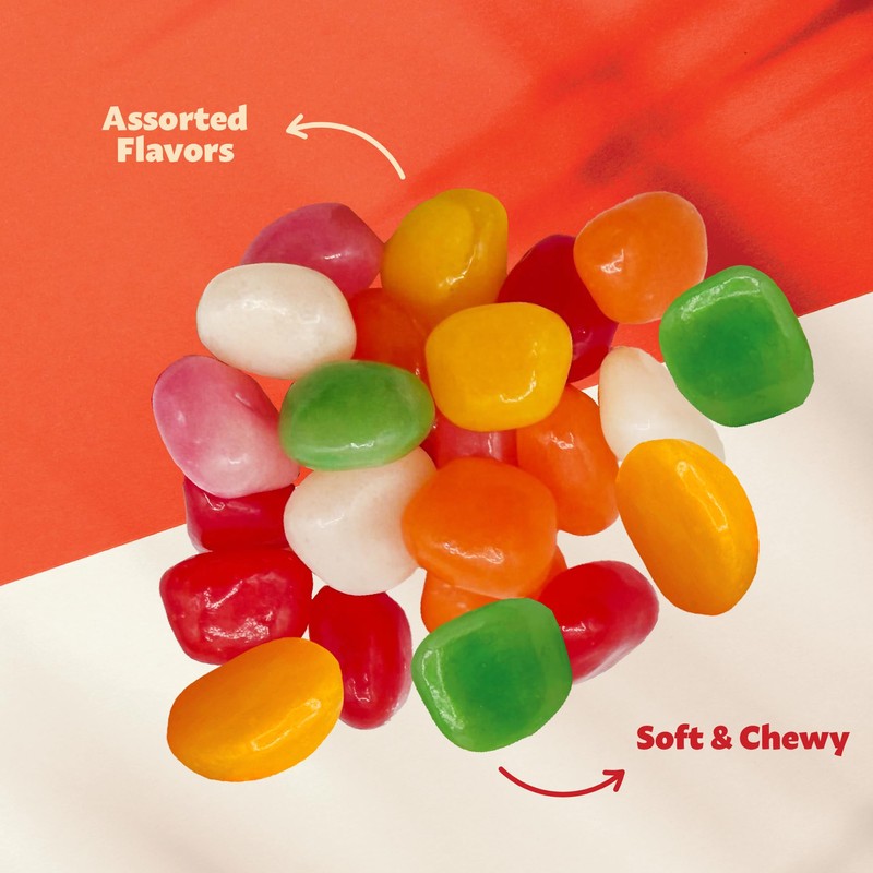 Jelly Beans Bulk Candy | 2 Pound Pack | Assorted