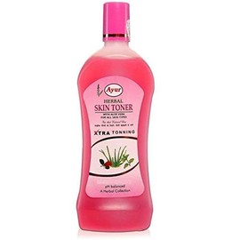 Herbal Skin Toner with Aloe Vera, 100 ml (for All Skin Types) with All Natural Ingredients