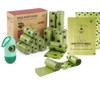 Eco-Friendly Biodegradable 100% Certified Compostable Dog Poop Bags with free