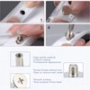 100 Pieces Binding Screws, Stainless Steel Chicago Screws Set, Screw
