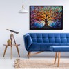 PICKFORU Stained Glass Puzzle Tree of Life Puzzles for Adults
