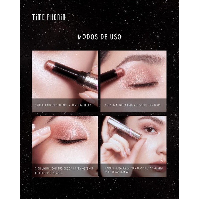 Sombra de Ojos en Barra TIMEPHORIA Illumina Zenith Lavanda –
