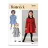 Butterick Children's Coat Sewing Pattern Kit, Design Code B6921, Sizes