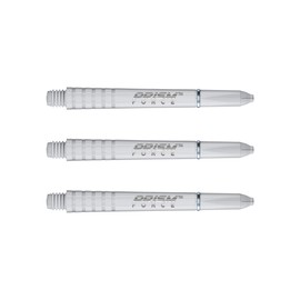 Winmau Prism Force Shaft Solid White Intermediate (pack Of 10)