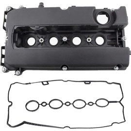 WEDOAUTO Engine Valve Cover with Gasket Fit For Chevy Aveo Aveo5 1.6L 09-11, Cruze 1.8L 11-15, Sonic 2013-2015, For Pontiac G3 09-10 1.6L, For Saturn Astra 2008 1.8L L4 Replace# ‎55564395, 55558673
