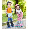 Roller Skates for Boys 4 Sizes Adjustable, Sportneer Light Up