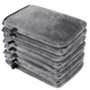 PHOGARY 8 Pack Microfiber Wash Mitts Flannel Soft Wash Mitt