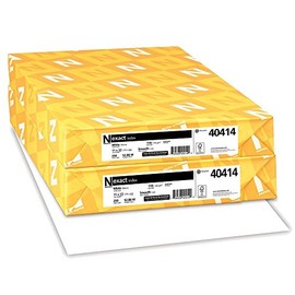 Neenah Exact Index Cardstock exPfS, 250 Sheets, 2Pack (11 x 17/110 lb)