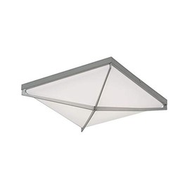 AFX PEAF1624LAJUDSN Pearson Flush Mount Ceiling Light, Nickel