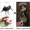 18-Piece Ignition Key, Replacement Ignition Key Set, Construction Machinery Key
