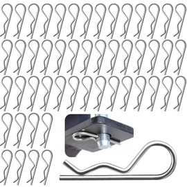50 Pcs Stainless Steel RC Car Body Clips for 1/10 1/12 1/16 Scale Models