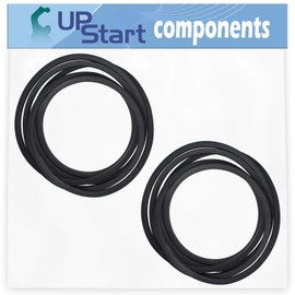 UpStart Components 2-Pack 196103 Deck Drive Belt Replacement for Craftsman 917986450 Lawn Tractor - Compatible with 587686701 54 inch Mower Deck Belt