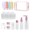 DIYJEP 25 Pcs Travel Bottles for Toiletries, 60 ML Travel
