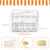 YFEEN Cupcake Carrier with Lid and Handle 24 Hole with