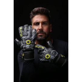 Elite Sport s Unisex Youth Warrior Goalkeeper Gloves Mixed Size 4
