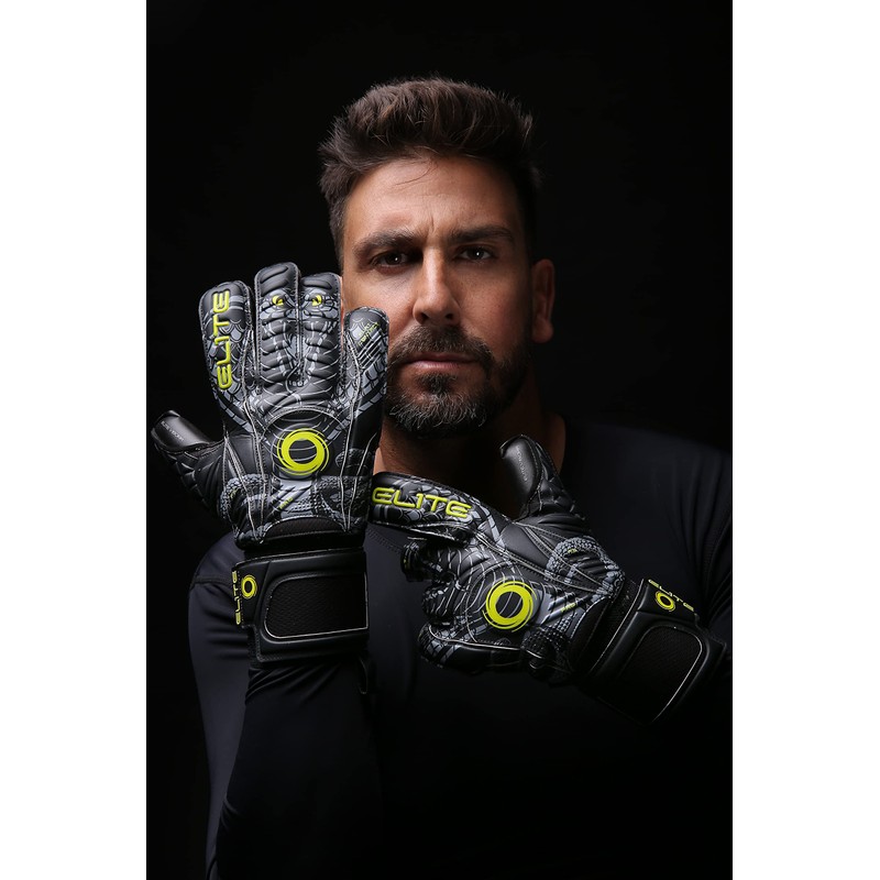 Elite Sport s Unisex Youth Warrior Goalkeeper Gloves Mixed Size