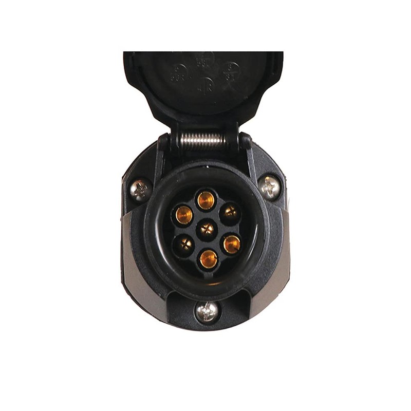Carpoint 0440141 Canbus LED Adaptor 13>7-Pin, Black
