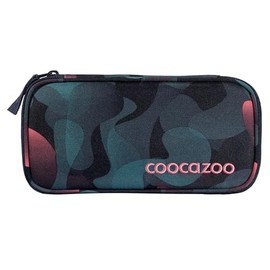 coocazoo Pencil Case, Compass Compartment, Triangle Compartment, Timetable Compartment, Removable Pen Holder, Additional Zip Pocket, from 3rd Class, Cloudy Peach, Pencil case
