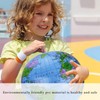 Pack of 2 Children's Globe, Inflatable Globe, Mini Globe, Children's