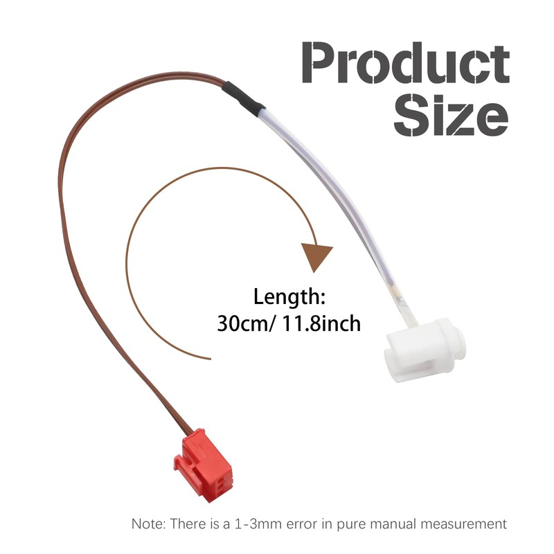 JUUDDENPARTS Universal Car Diesel Heater Temperature Sensor, Probe Square Connector