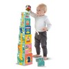 SES Creative 13142 - Stacking blocks tower with animal figures