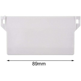 SISI UK® Vertical Blind Weights 89mm (3.5 inches) - Replacement Spares Bottom Weights Slats - White (10)