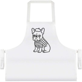 Azeeda 'French Bulldog' Unisex Cooking Apron (AP00081426)