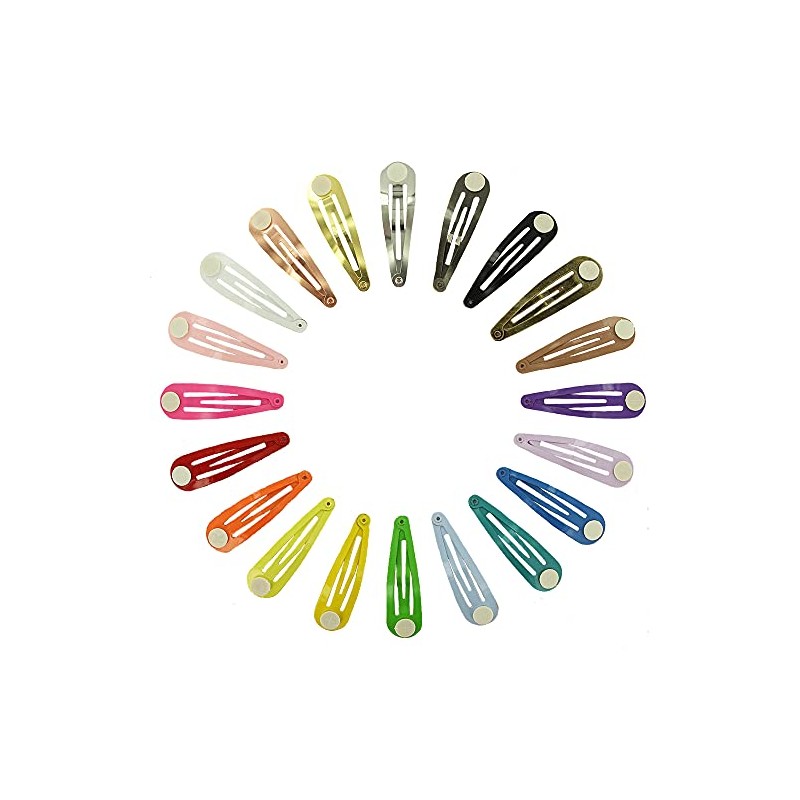 Snap Clips w/ Pad - Pick Color - Tear Drop