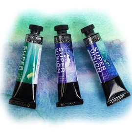 SUPER VISION Watercolor Paints Separate Colors Transparent Watercolor Paints 3 Colors Set Transparent Watercolor Paint Tubes Illustration Manga Hobby Art Supplies Letter Writing Paints Artist Paints