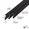 M-D Building Products 01156 Bronze Aluminum and Vinyl Screw-on Top