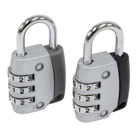 JQ JMds Morning Glory Combination Lock Bium 3-Dial Locker Lock (1 Random) Locker / JMds 모닝글로리 번호키 비움 3다이얼 라커 자물쇠 (랜덤1개) 사물함