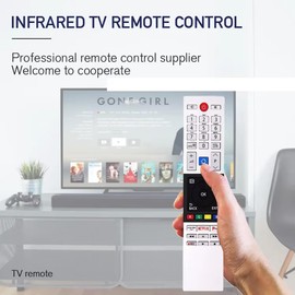 Boulton Universal Remote Control for Toshiba Smart TV – Universal TV Remote Toshiba Remote Control for TV – Toshiba Universal Remote Controller – Replacement TV Remote Control – Smart TV Remote