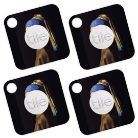 MightySkins Skin Compatible with Tile Mate - Girl with Pearl Earring | Protective, Durable, and Unique Vinyl Decal wrap Cover | Easy to Apply, Remove, and Change Styles | Made in The USA