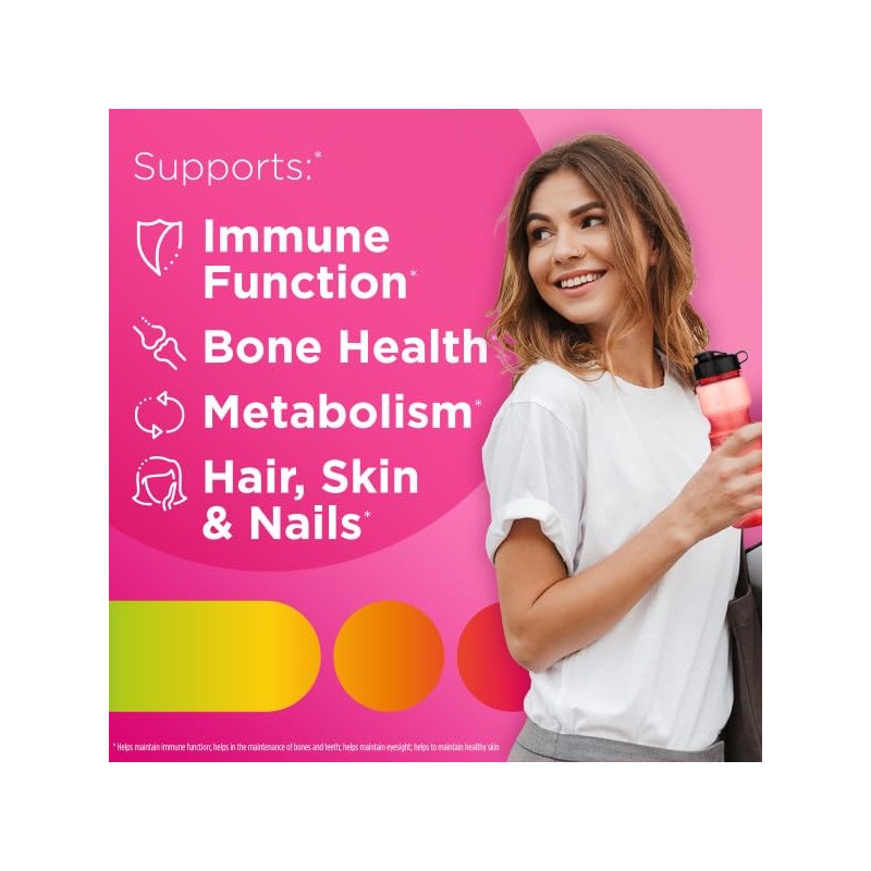 Centrum MultiGummies, Multi+Beauty Multivitamin Gummies, Hair, Skin & Nails Vitamins