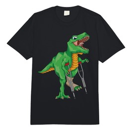 Broken Leg Dinosaur Cute Dino Bone Injury Funny Patient Gift Comfort Colors Adult Heavyweight T-Shirt